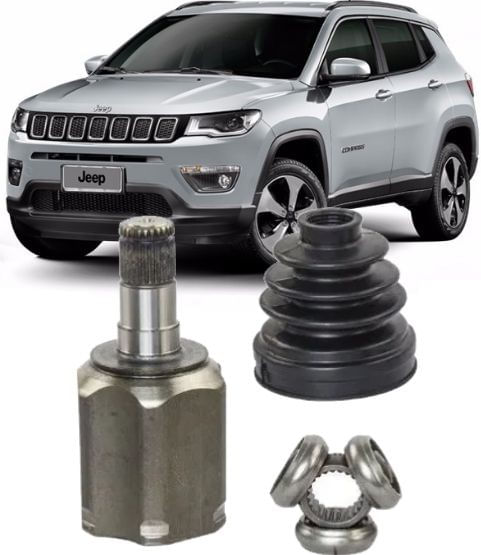 Tulipa Trizeta E Coifa Jeep Compass 2.0 16v Flex Automatico Ld Esquerdo