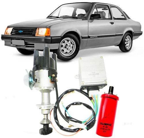 Kit Ignição Elêtronica Chevette 1.6 e 1.4 de 1973 à 1995