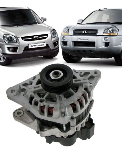 Alternador Hyundai Tucson e Kia Sportage 2.0 16V 90 Amperes