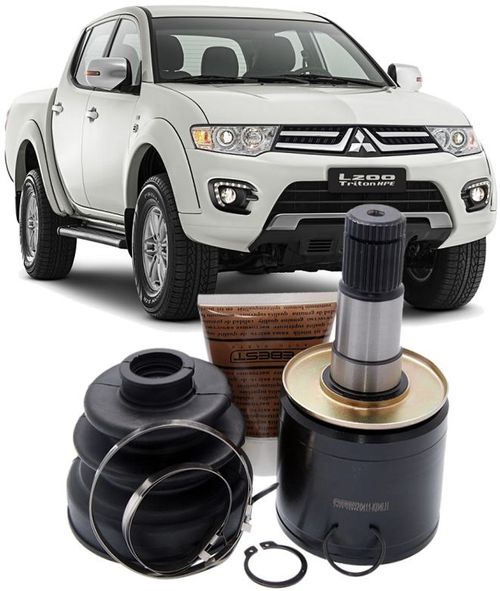 Tulipa Trizeta e Coifa Triton 3.2 e 3.5 V6 de 2007 à 2016 - Lado Esquerdo - 33 Dentes