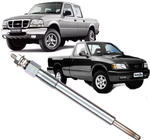 Vela Aquecedora S10 Blazer Defender Ranger F1000 2.5 e 2.8 Maxion Diesel