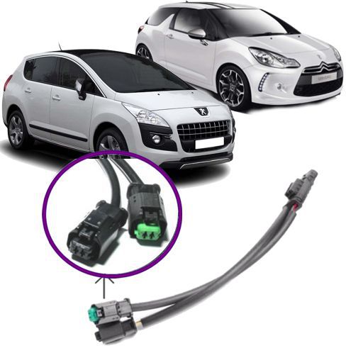 Chicote da Válvula Termostática Sensor Temperatura Citroen Ds3 Ds4 C4 Thp 1.6 Turbo