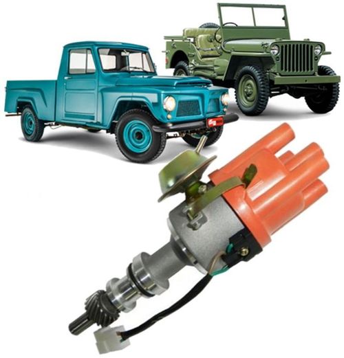Distribuidor Ignicao Jeep 4cc Rural F75 F100 E Maverick 4cc Ohc