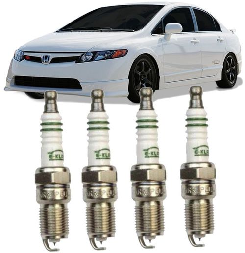 Jogo de Vela Ignicao Iridium New Civic Si 2.0 16v Apos 2007