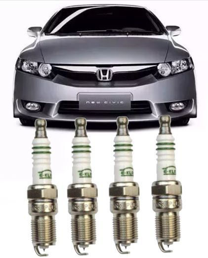 Jogo de Vela Ignicao Iridium New Civic 1.8 16v e Crv 2.0 de 2006 a 2011 - Izfr6k11