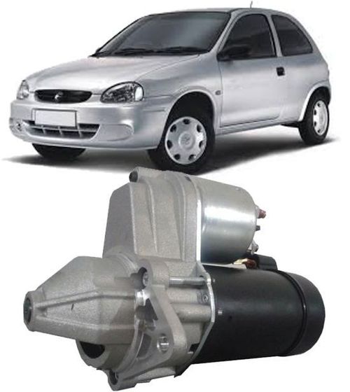 Motor de Arranque Partida Corsa 1.0 1.4 e 1.6 de 1994 A 2003