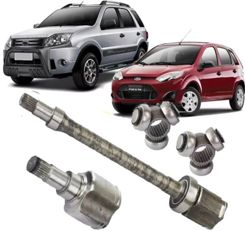 Par de Tulipa Trizeta Coifa Ford Fiesta Ecosport Courier de 1999 À 2012
