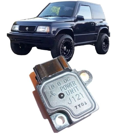 Modulo de Ignicao Suzuki Vitara Swift Baleno 1.0 1.3 e 1.6 8V de 1991 a 1999 - J121