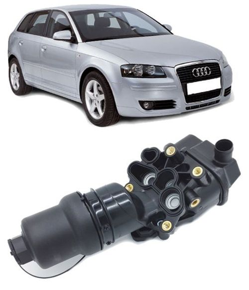 Suporte Filtro De Oleo Motor Audi A3 Sportback A4 Passat 2.0 Tfsi Turbo 2006 a 2015 - 06F115397H
