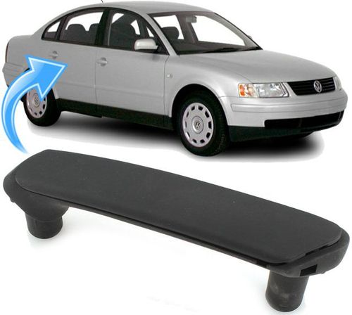 Puxador Porta Traseira Direita Preto Do Passat e Variant 1998 a 2005