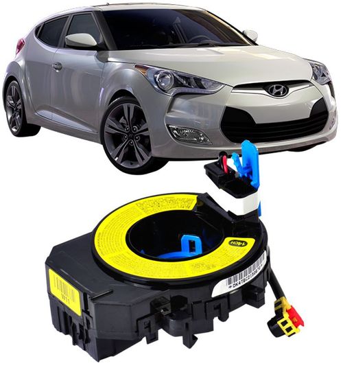 Cinta Air Bag Hard Disc Volante Hyundai Veloster 1.6 16v NOVA
