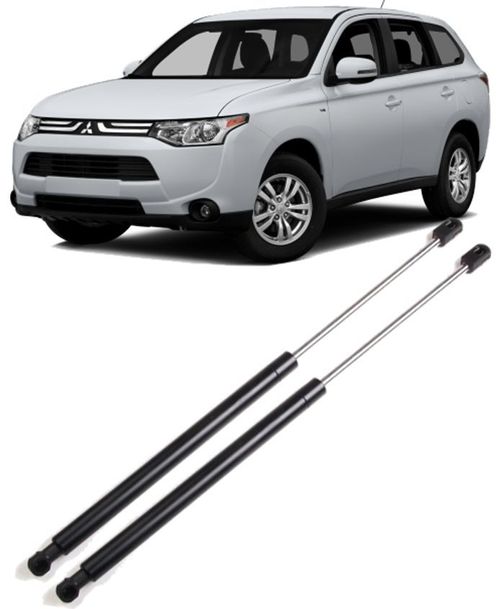 Par de Amortecedor Da Tampa Traseira Porta Mala Outlander de 2013 a 2015