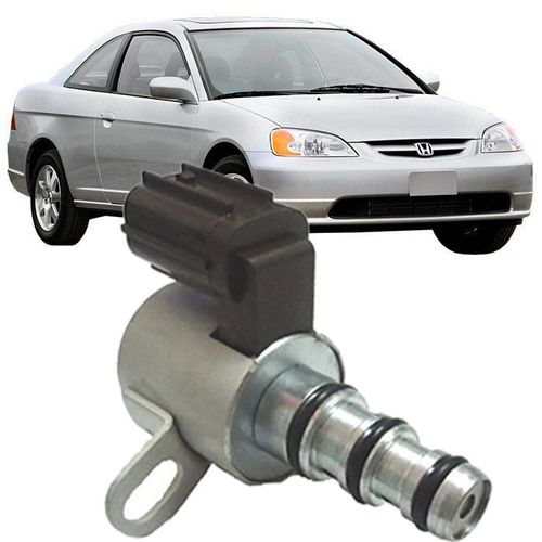 Sensor Solenoide Preto Transmissao Automatica Honda Civic 1.7 de 2001 à 2005