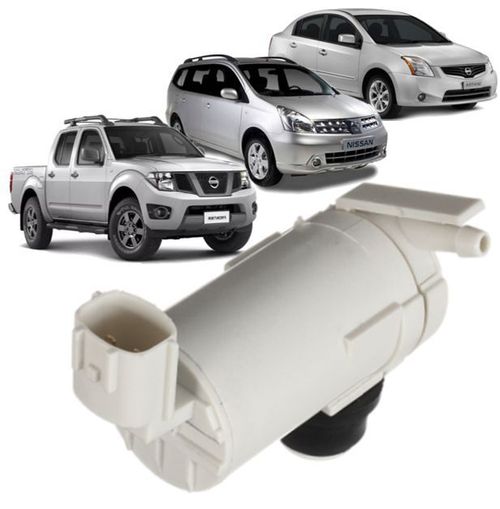 Bomba do Esguicho do Parabrisa Nissan Frontier Versa Tiida e March Novo