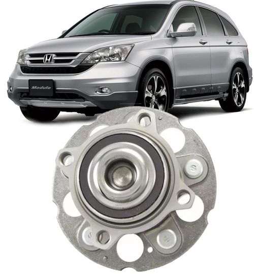 Cubo de Roda Traseiro Com Rolamento Honda Crv 4x2 De 2007 à 2011