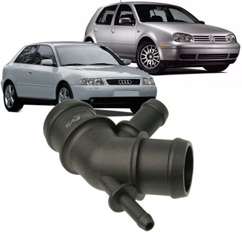 Conexao Flange Vw Golf Gti Audi A3 TT 1.6 2.0 e 1.8T Turbo 1999 a 2005 - 1j0121087C