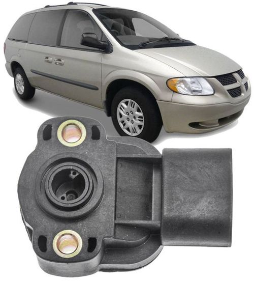 Sensor de Posicao Borboleta Grand Caravan 3.3 E 3.8 V6 de 1995 à 2000