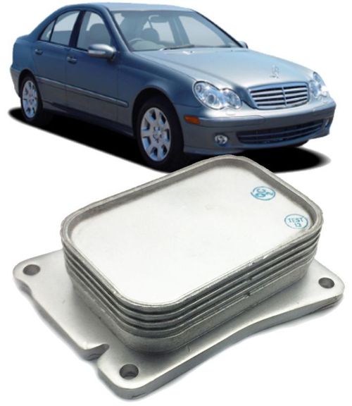 Resfriador Trocador de Calor Motor Mercedes C180 C200 C230 1.8 16v de 2002 a 2007