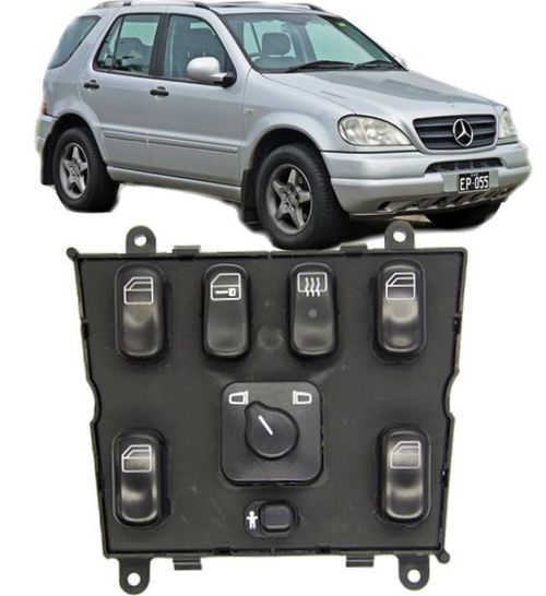 Comando Botaor Vidro Trava Desembacador Mercedes Ml320 Ml430 Ml500 de 1997 a 2003