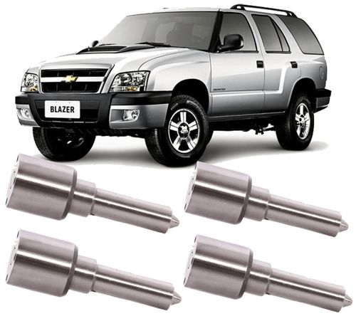 Kit 4 Bico Injetor Diesel S10 Blazer 2.8 Mwm Sprint Turbo Intercooler de 2000 a 2005 - DSLA145P975