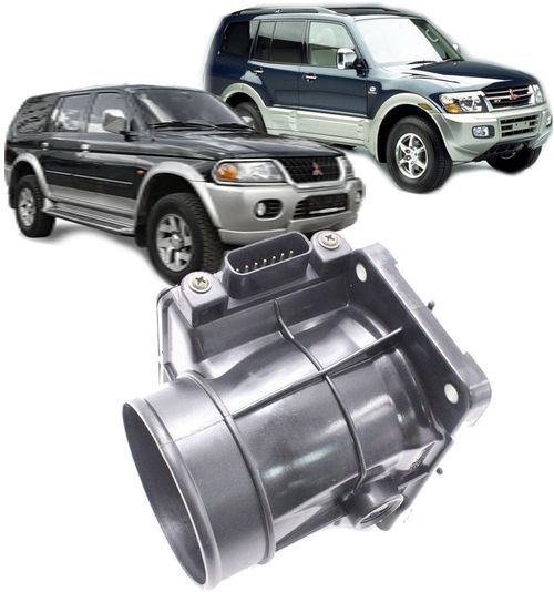 Medidor de Fluxo de Ar Mitsubishi Pajero 3.0 3.5 e 3.8 V6 de 1999 à 2006