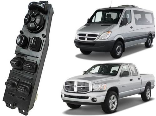Botao Interruptor Vidro Eletrico Dodge Ram 1500 2500 e 3500 de 2003 a 2009