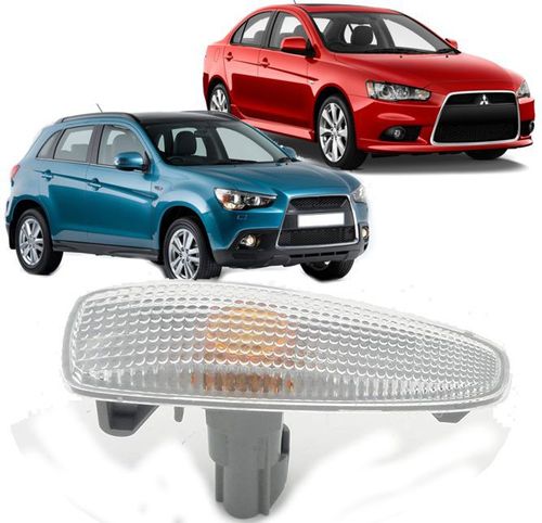 Pisca e Seta Lateral do Paralama Mitsubishi Lancer Asx Outlander