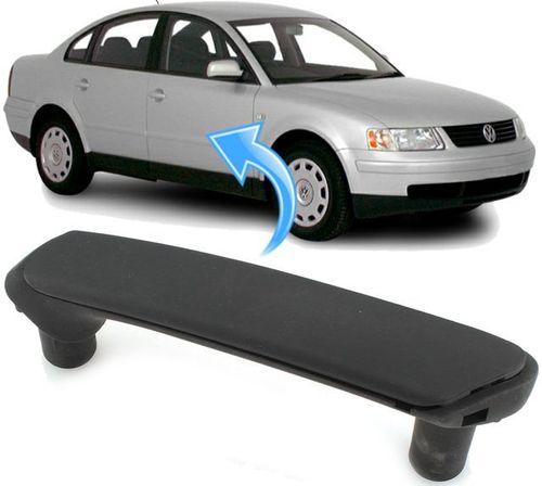 Puxador Porta Dianteira Direita Preto Do Passat e Variant 1998 a 2005