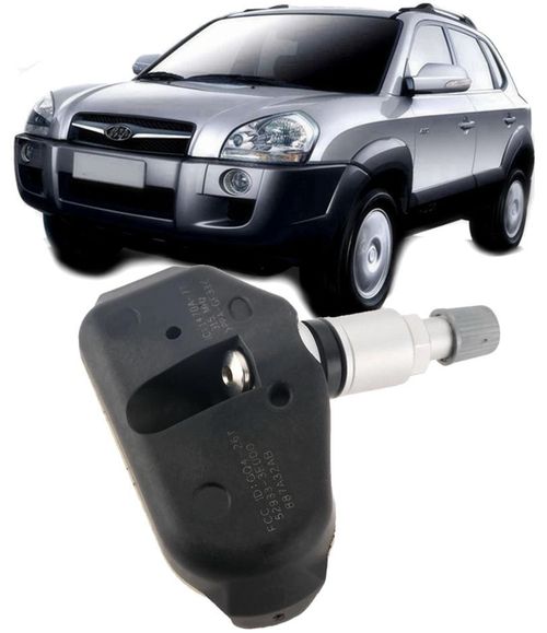 Sensor de Pressao do Pneu TPMS Tucson Sorento Sportage Sonata Azera  Santa Fe 52933-3E000