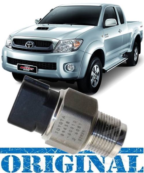 Sensor Pressao Flauta Common Rail Hilux 3.0 Diesel Com 6 Pinos de 2005 a 2015 - 8945860010