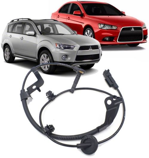 Sensor Freio ABS Outlander 2.4 E 3.0 07 a 12 4wd 4x4 Traseiro Direito - 4670A584 4670A158