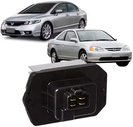 Resistencia Ventilacao Interna Honda Civic 1.7 e New Civic 1.8