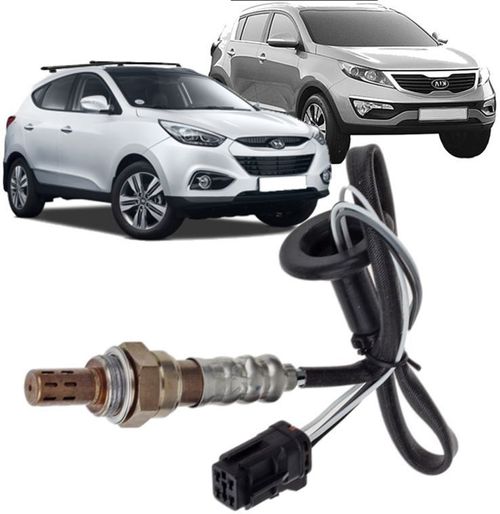 Sonda Lambda Ix35 e Sportage 2.0 16v de 2010 à 2016 Pós Catalizador - 39210-2e700