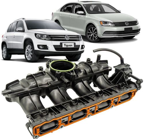 Coletor Admissao Jetta Tiguan Passat A3 2.0 TFSI e TSI 2009 a 2017 - 06j133201bd