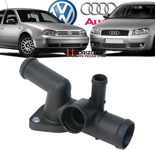 Conexao Flange Agua Golf Gti Audi A3 1.8t 06A121133ah