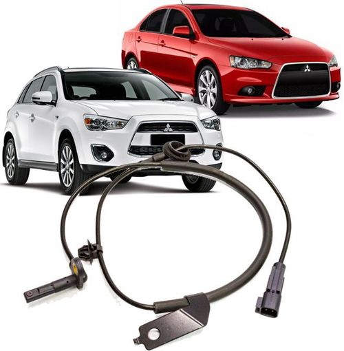 Sensor Freio ABS Asx Outlander 2.4 3.0 4X2 07 a 12 Dianteiro Direito 4670a576 4670a032