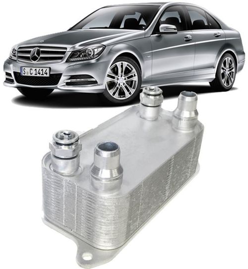 Resfriador Trocador de Calor Cambio Mercedes C180 C200 C250 1.6 e 1.8 Cgi de 2007 a 2014