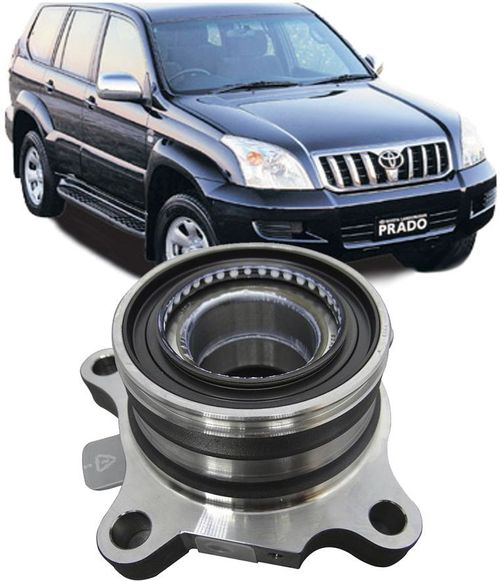 Cubo de Roda Traseiro Esquerdo Com Rolamento Land Cruiser Prado 3.0 2003 a 2009