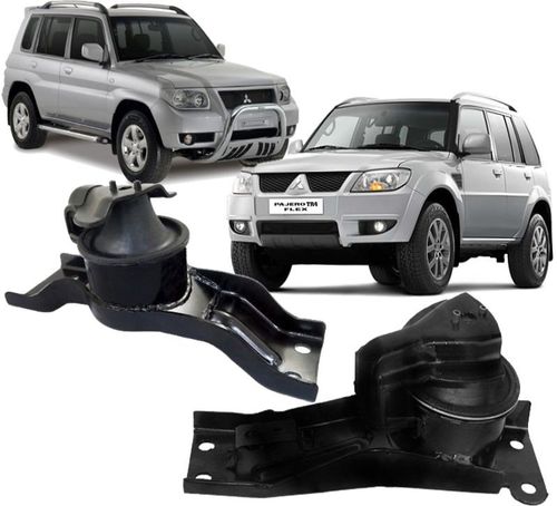 Par de Coxim Do Motor Hidraulico Pajero Tr4 2.0 16v de 2000 à 2015