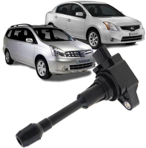 Bobina De Ignição Livina 1.8 Tiida Sentra 2.0 2009 a 2016 16V Flex