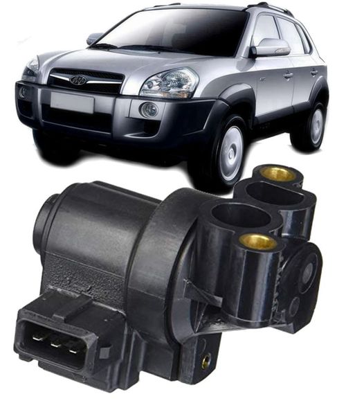 Atuador Marcha Lenta Santa Fe Tucson E Sportage 2.7 V6 Apos 2006