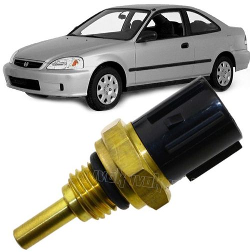 Sensor de Temperatura de Agua Honda Civic 1.5 e 1.6 16v De 1992 A 2000