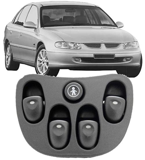 Botao Interruptor Vidro Eletrico Omega Australiano 3.8 V6 1999 a 2004