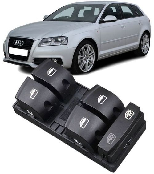 Botao Interruptor Vidro Eletrico Vidro Audi Q7 A6 A3 Sportback