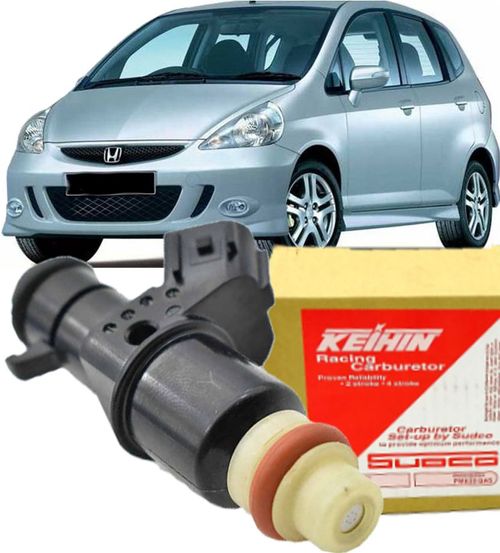 Bico Injetor Honda 1.4 8V e 1.5 16V ate 2008 com 6 Furos - 16450-PWC-J01