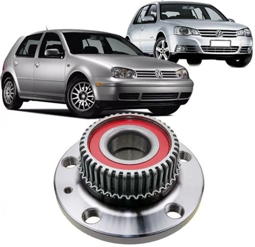 Cubo de Roda Com Rolamento Traseiro Golf Bora Audi A3 de 1998 a 2013 Com Abs