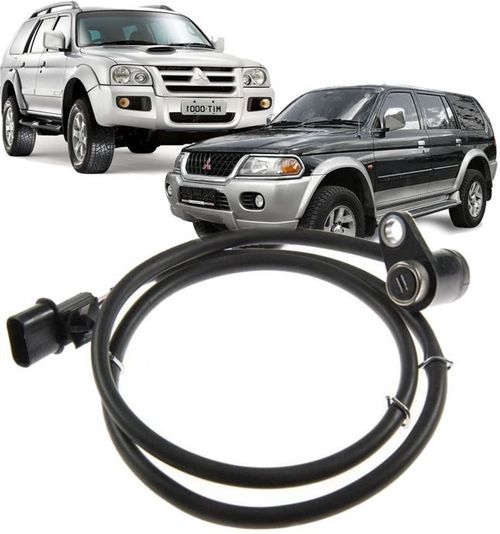 Sensor Freio Abs Pajero Sport 3.0 3.5 V6 e 2.5 Diesel de 1997 a 2011 Traseiro Esquerdo e Direito