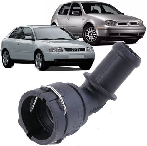 Flange De Ar Quente Audi A3 Golf Polo Bora 1.6 1.8T e 2.0 - 1J0122291D