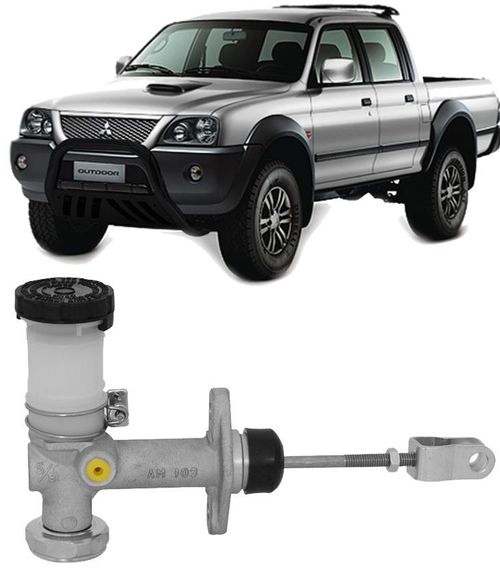 Cilindro Mestre Atuador de Embreagem Mitsubishi L200 GLS Outdoor Sport Apos 2003 MR267829