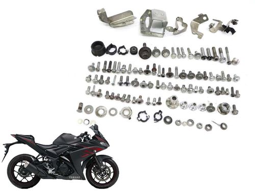 Kit Parafuso Chassis Yamaha Yzf-r3 16-1